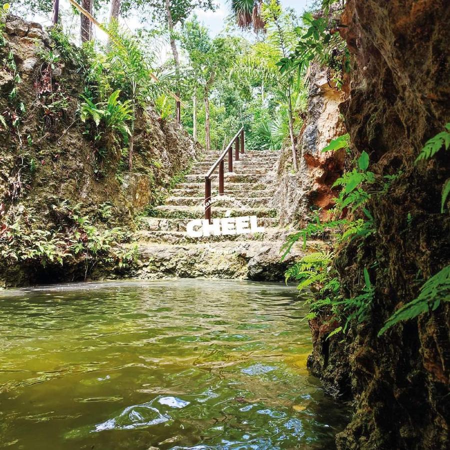 Cheel Lodge & Camping Puerto Morelos Exterior foto