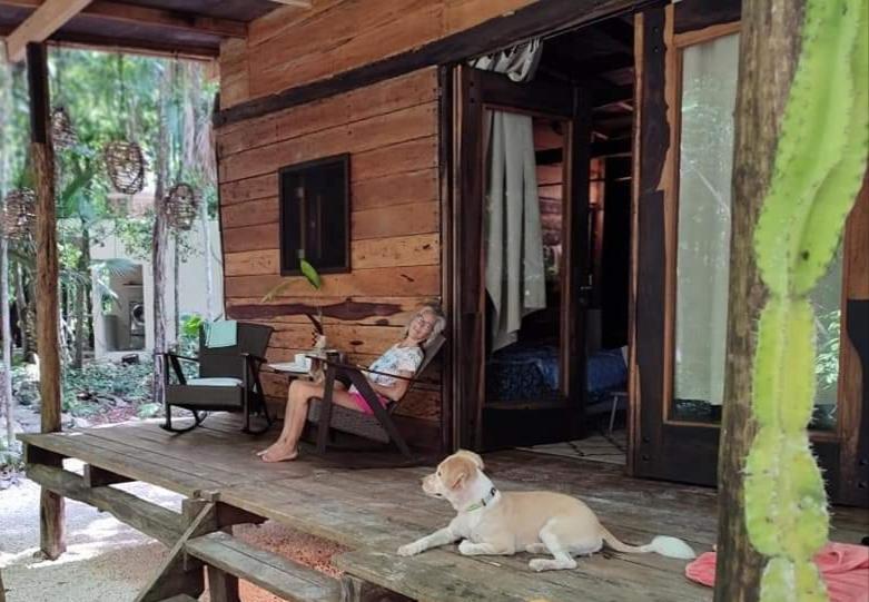 Cheel Lodge & Camping Puerto Morelos Exterior foto