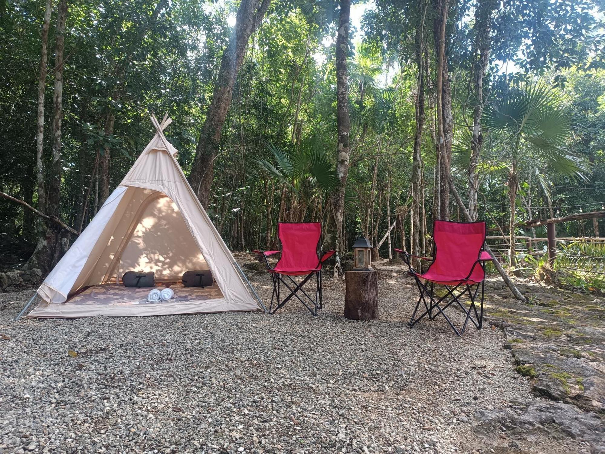Cheel Lodge & Camping Puerto Morelos Zimmer foto