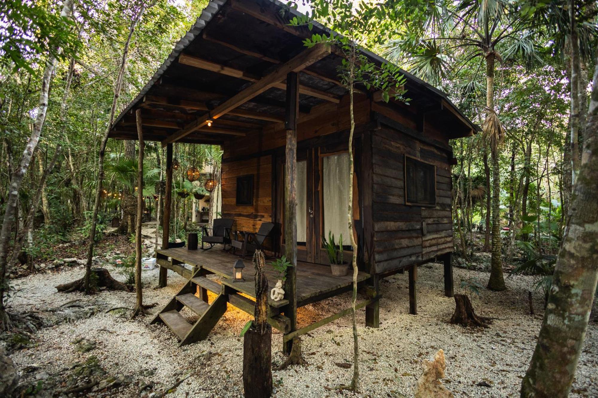 Cheel Lodge & Camping Puerto Morelos Exterior foto