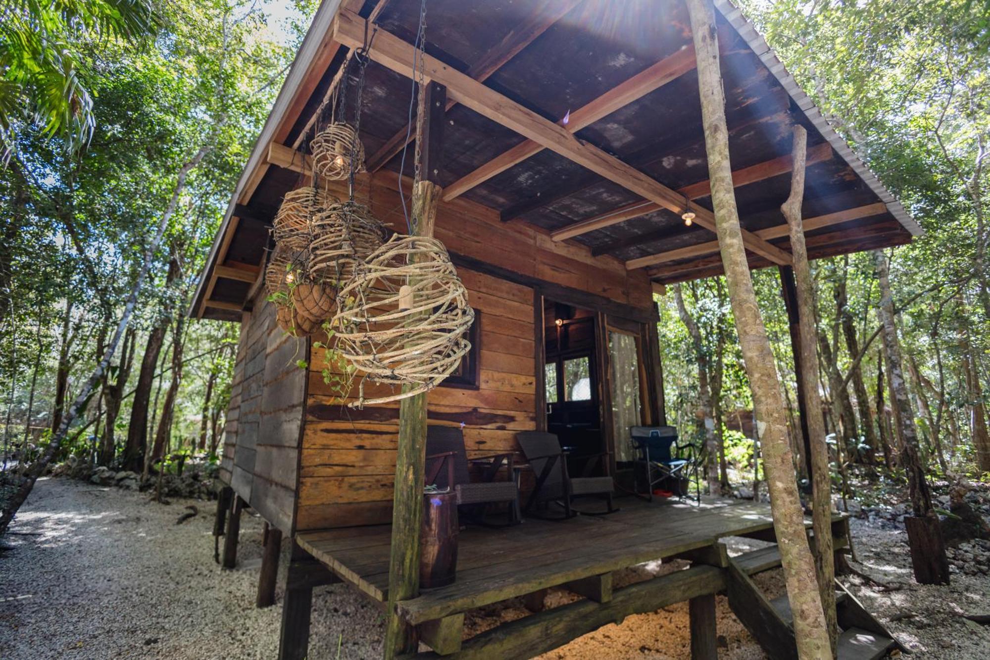 Cheel Lodge & Camping Puerto Morelos Exterior foto