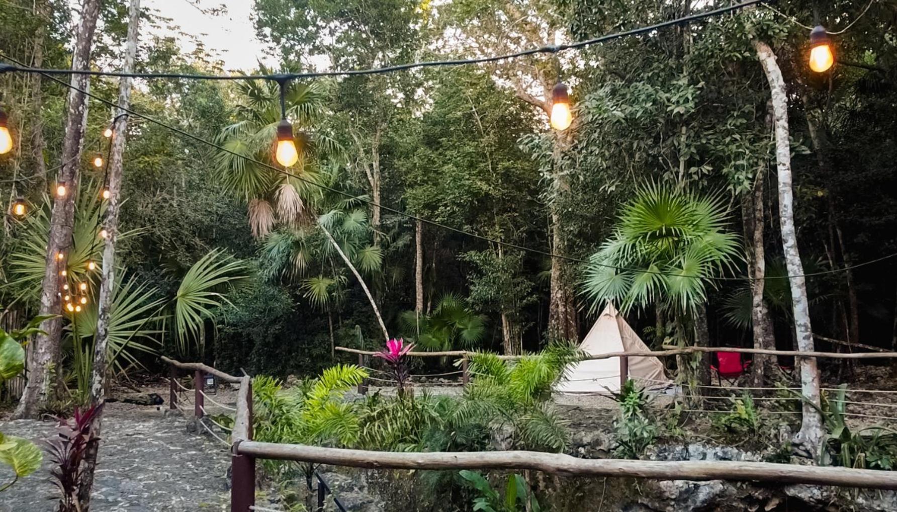 Cheel Lodge & Camping Puerto Morelos Exterior foto