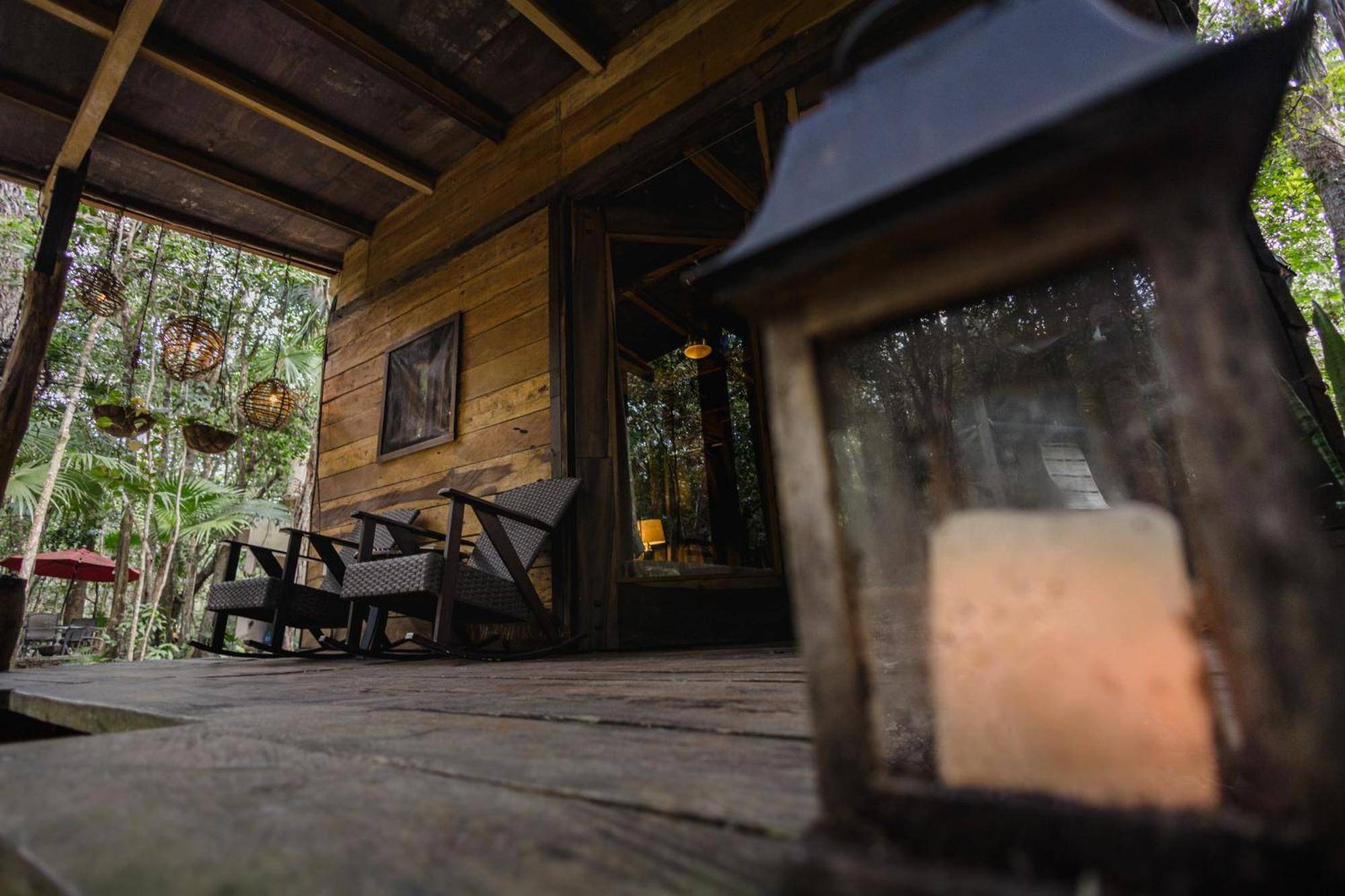 Cheel Lodge & Camping Puerto Morelos Exterior foto