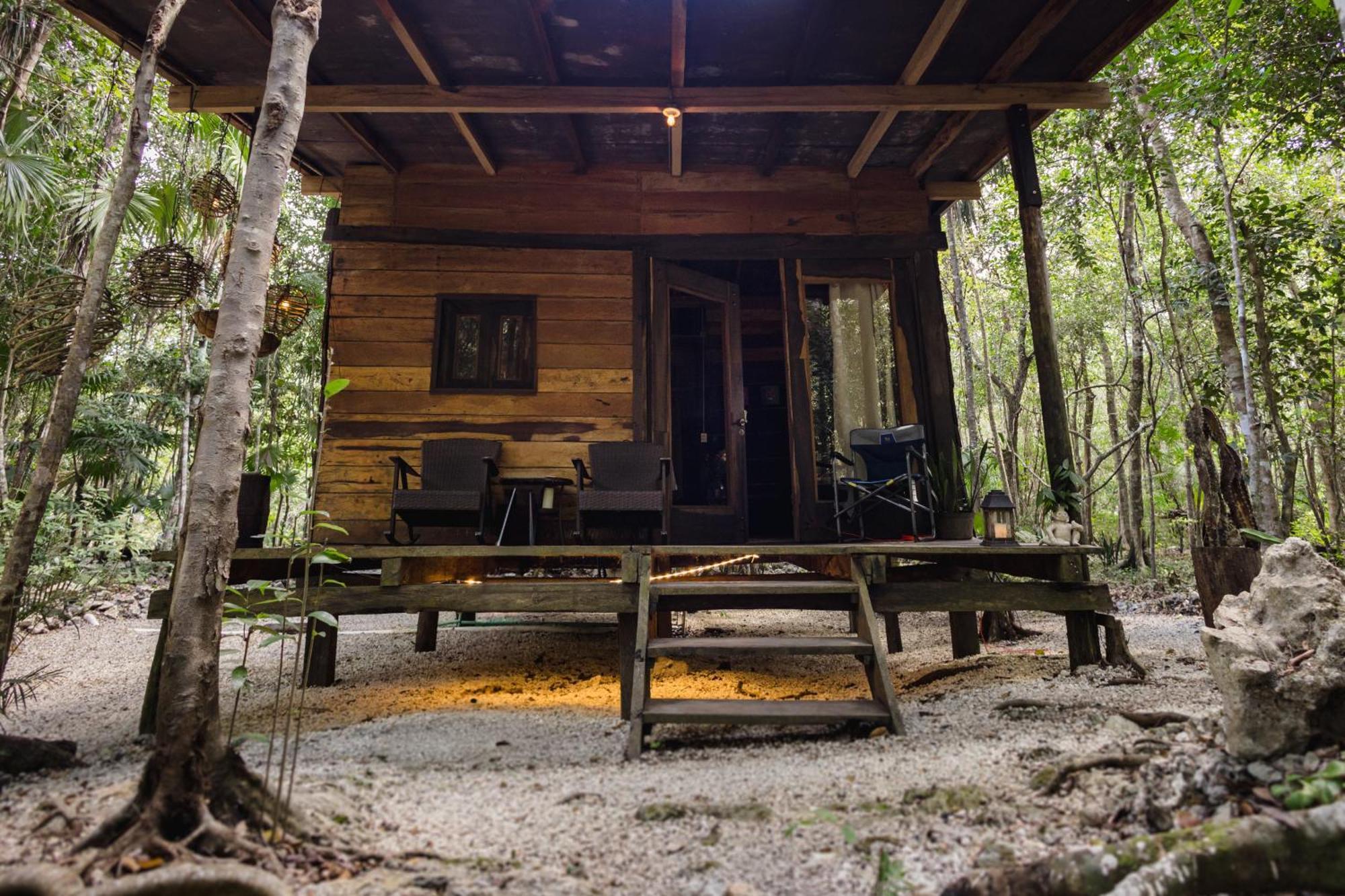 Cheel Lodge & Camping Puerto Morelos Exterior foto