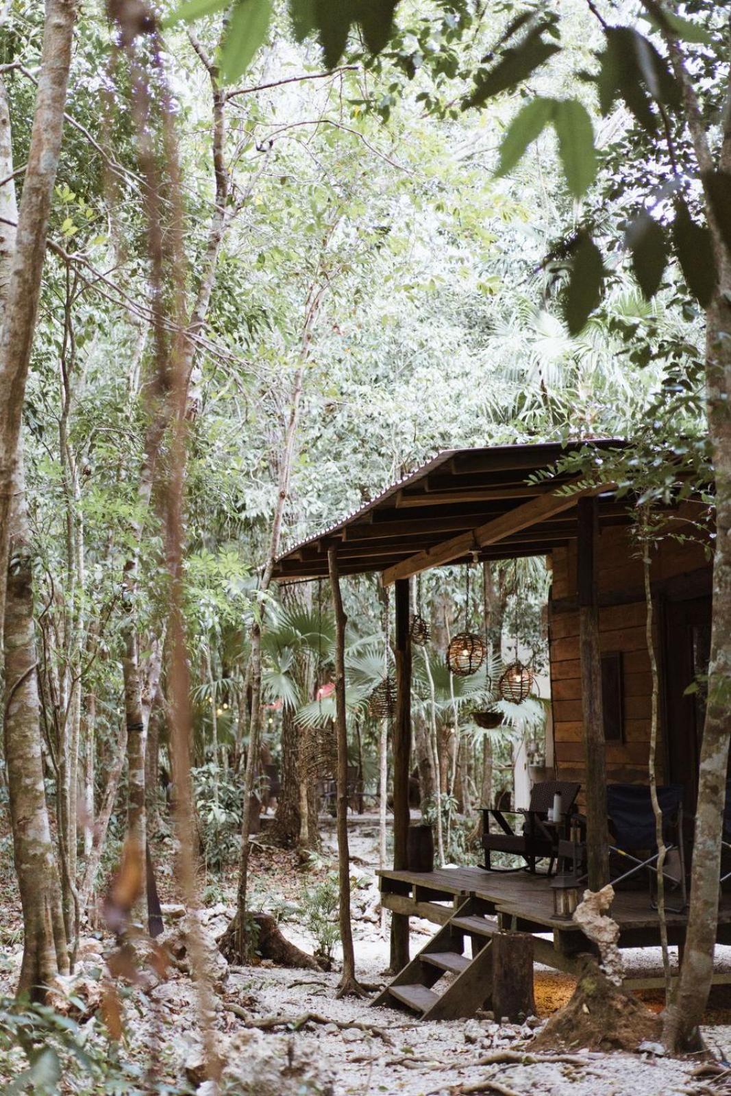 Cheel Lodge & Camping Puerto Morelos Exterior foto