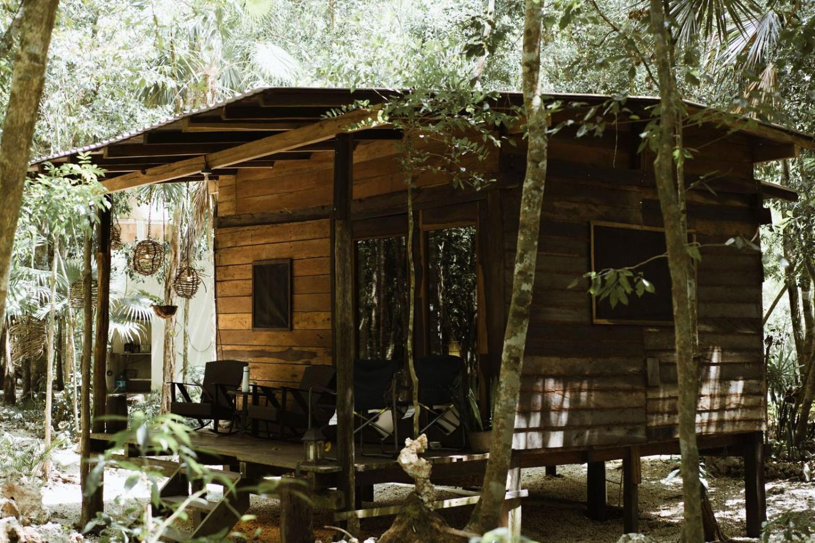 Cheel Lodge & Camping Puerto Morelos Exterior foto